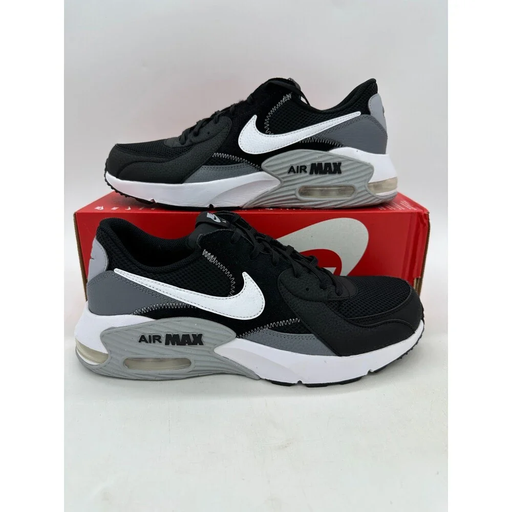 Nike Air Max Excee Men's Size 9.5 Black White Running Athletic Shoes FN7304 001